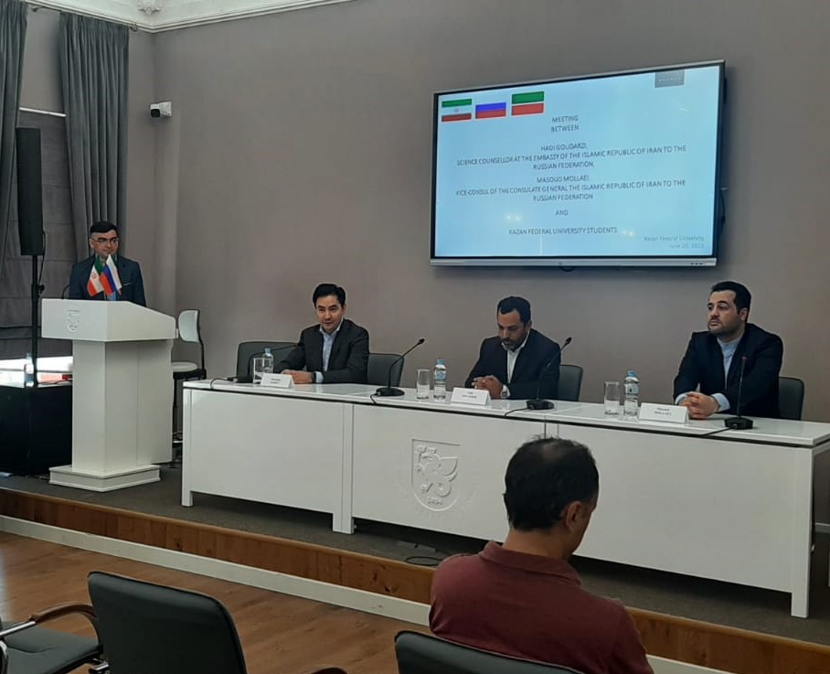 Meeting with the Science Attaché of the Embassy of the Islamic Republic of Iran