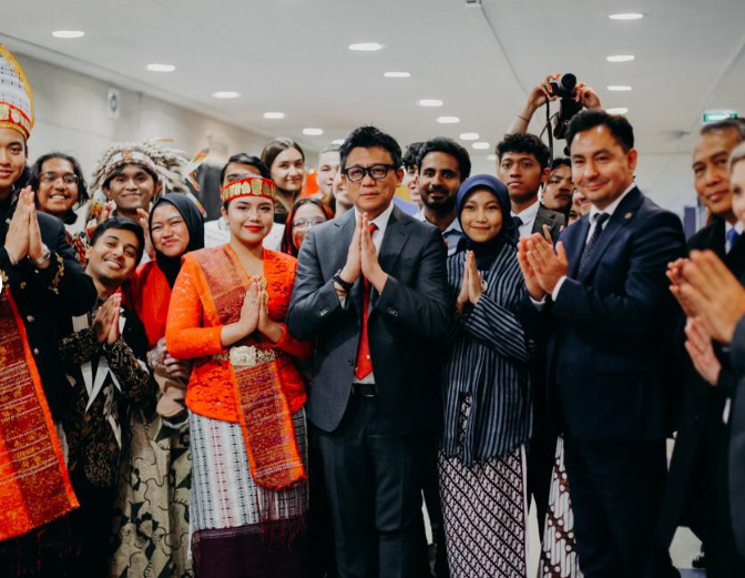 Our students attended a concert in honor of Indonesian Culture Day